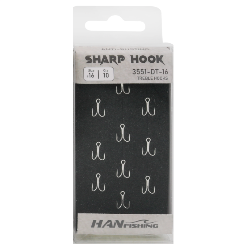 Hanfish Sharp Hook Üçlü İğne