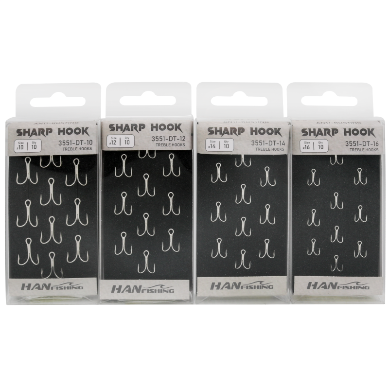 Hanfish Sharp Hook Üçlü İğne