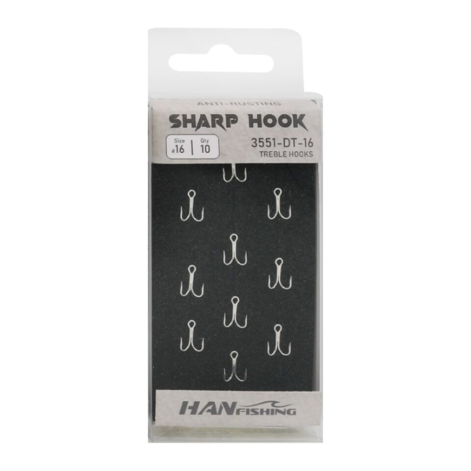 Hanfish Sharp Hook Üçlü İğne 14