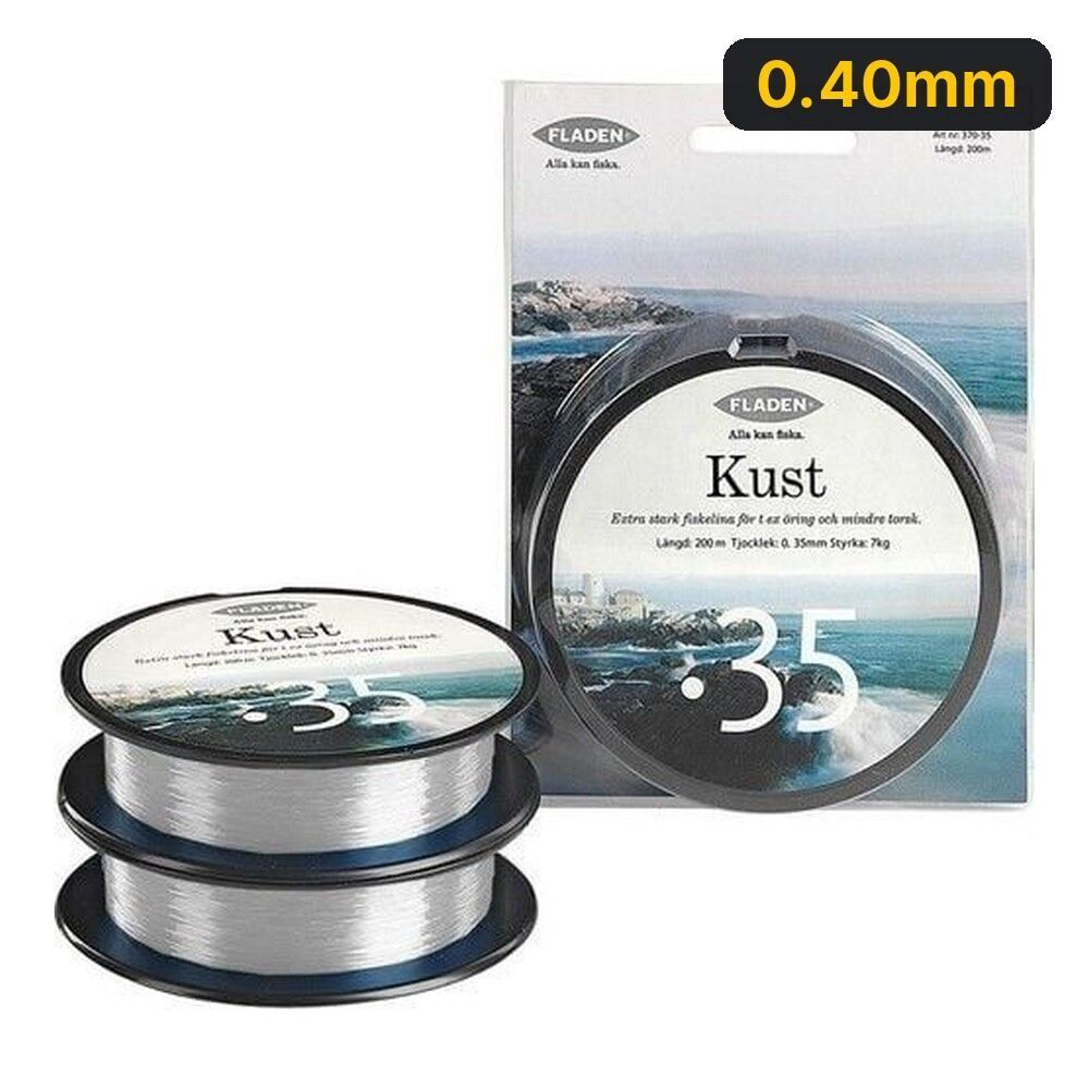 Fladen Kust Strong 200M Şeffaf Misina 0.40mm