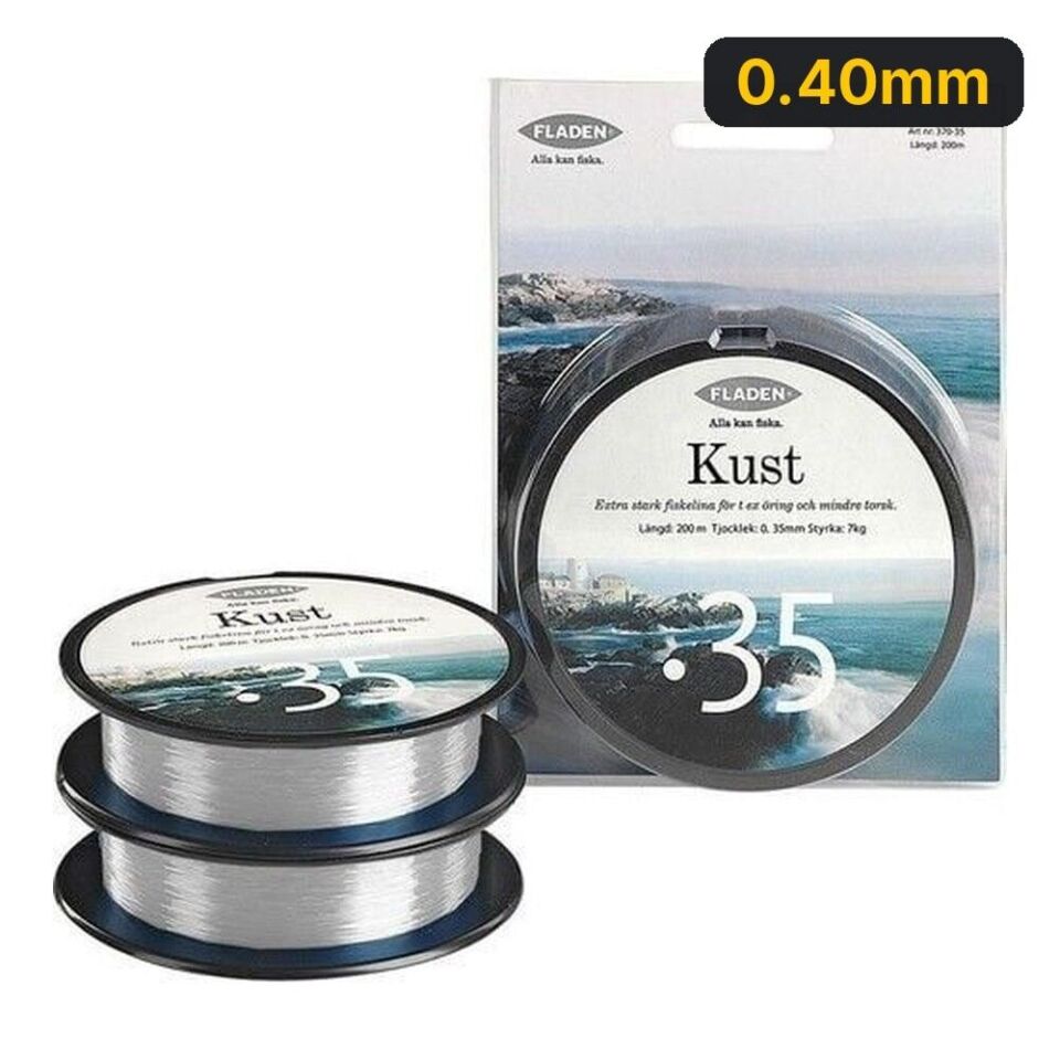 Fladen Kust Strong 200M Şeffaf Misina 0.40mm