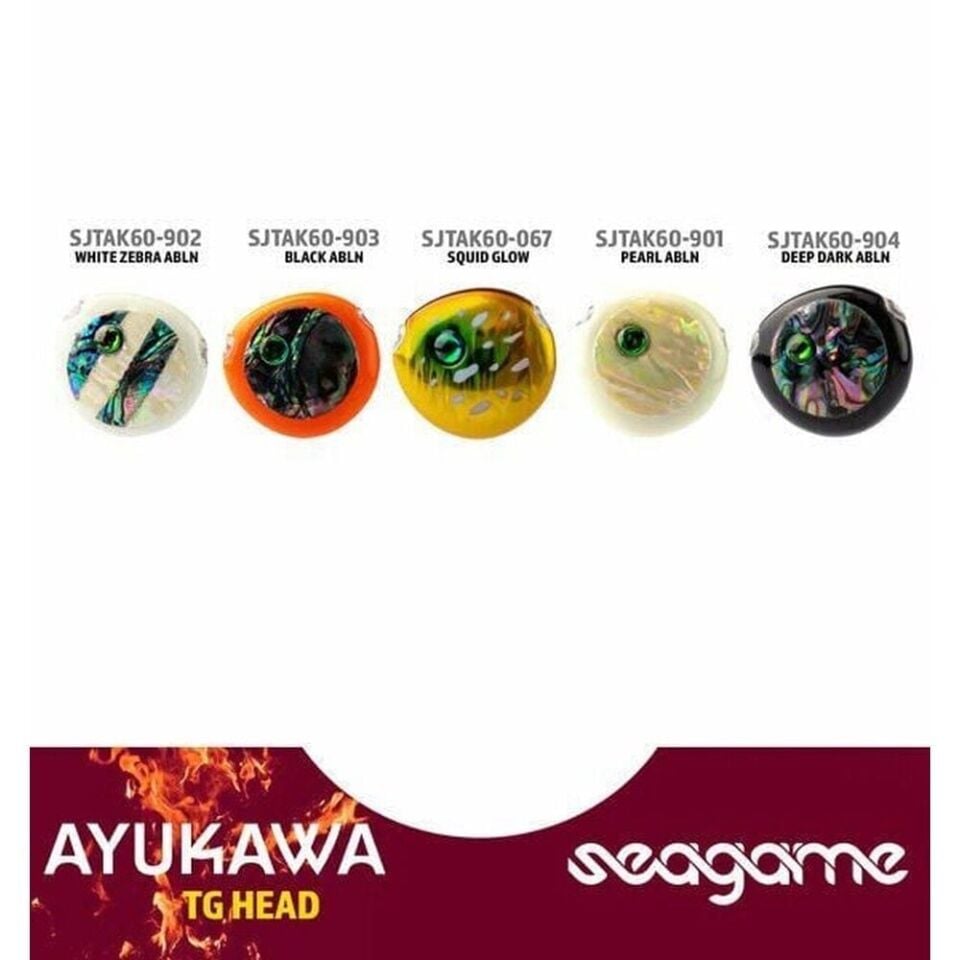 Seagame Ayukawa TG Head 100g Tai Rubber Slider