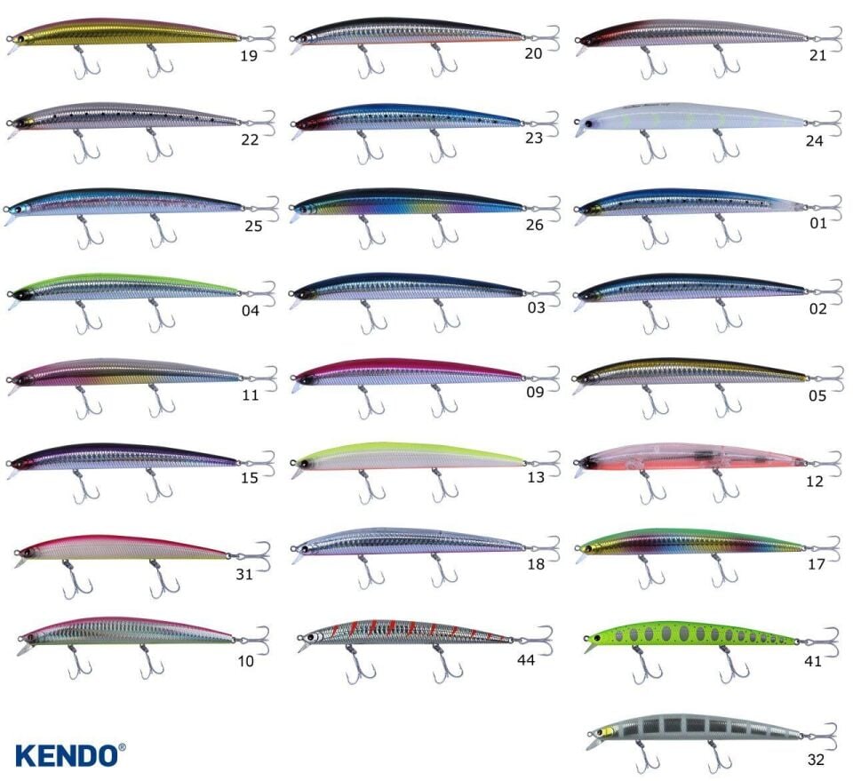 Kendo Seabass Mınnow 17cm 26,8gr Floatıng Suni Yem