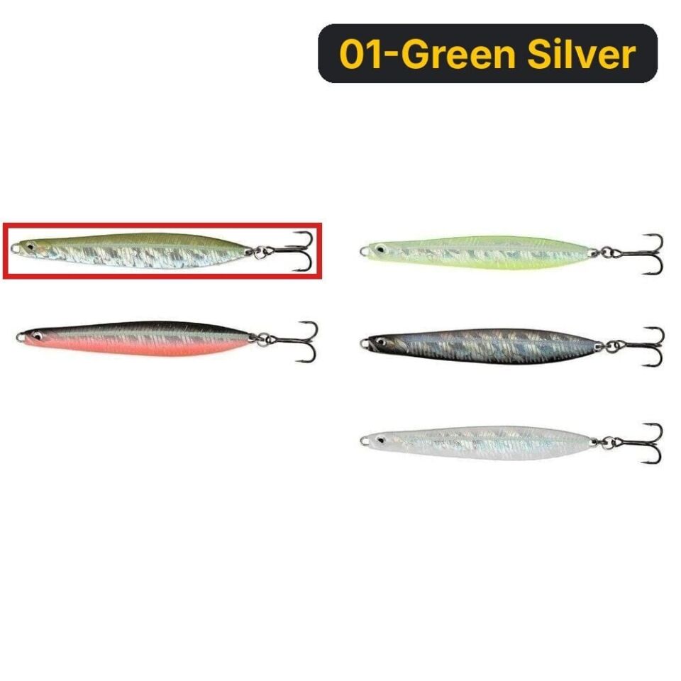 Savage gear Seeker Isp 98mm 23g Sahte Balık 01-Green Silver