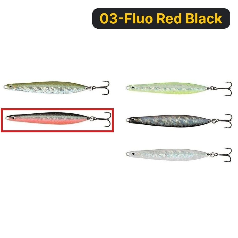 Savage gear Seeker Isp 98mm 23g Sahte Balık 03-Fluo Red Black