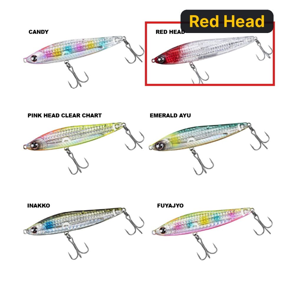 Daiwa Morethan Switch Hitter 85S Laser Impact Maket Yem Red Head