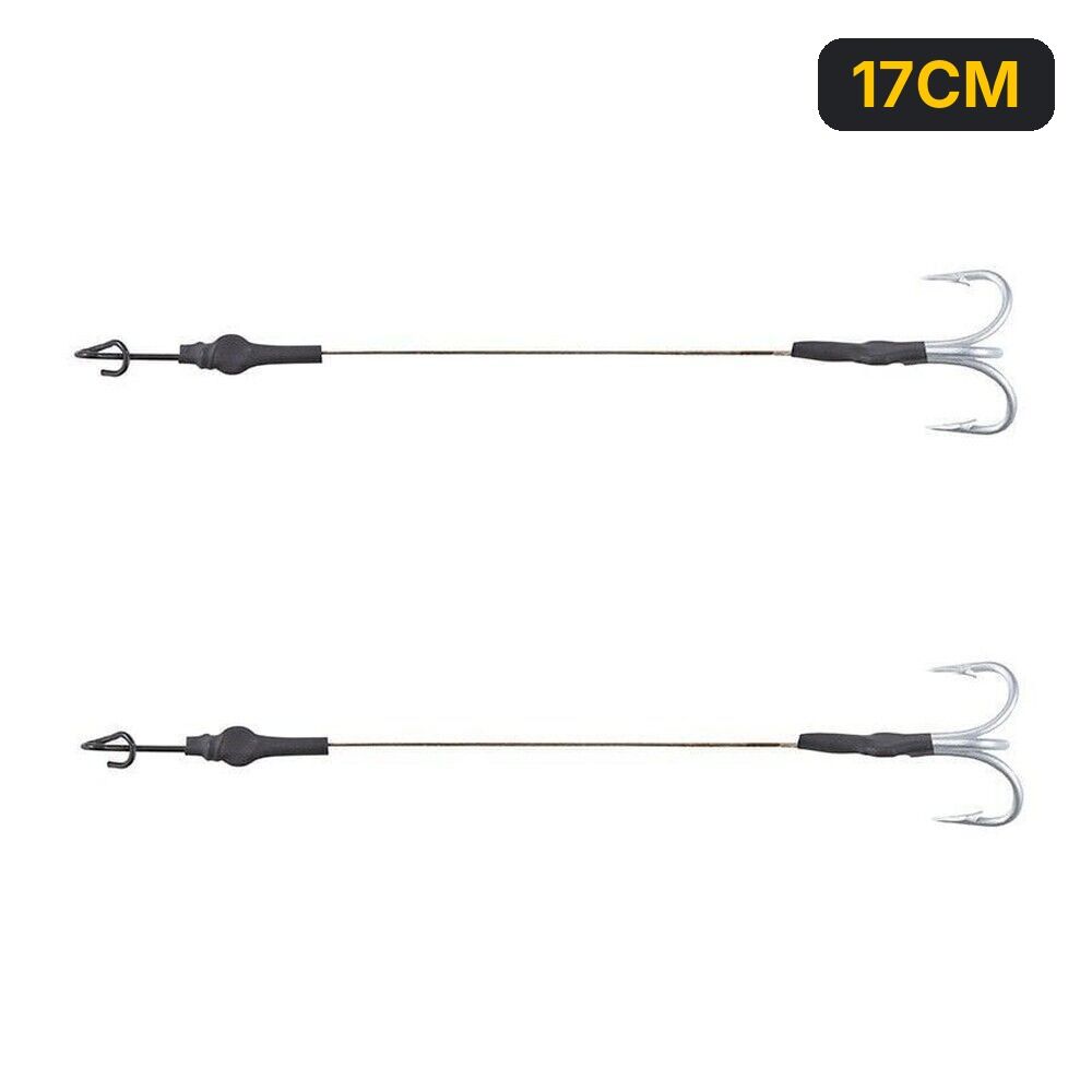 Balzer 13936 Silikon Yemler İçin Çelik Telli Rigs 2'li Paket 17CM