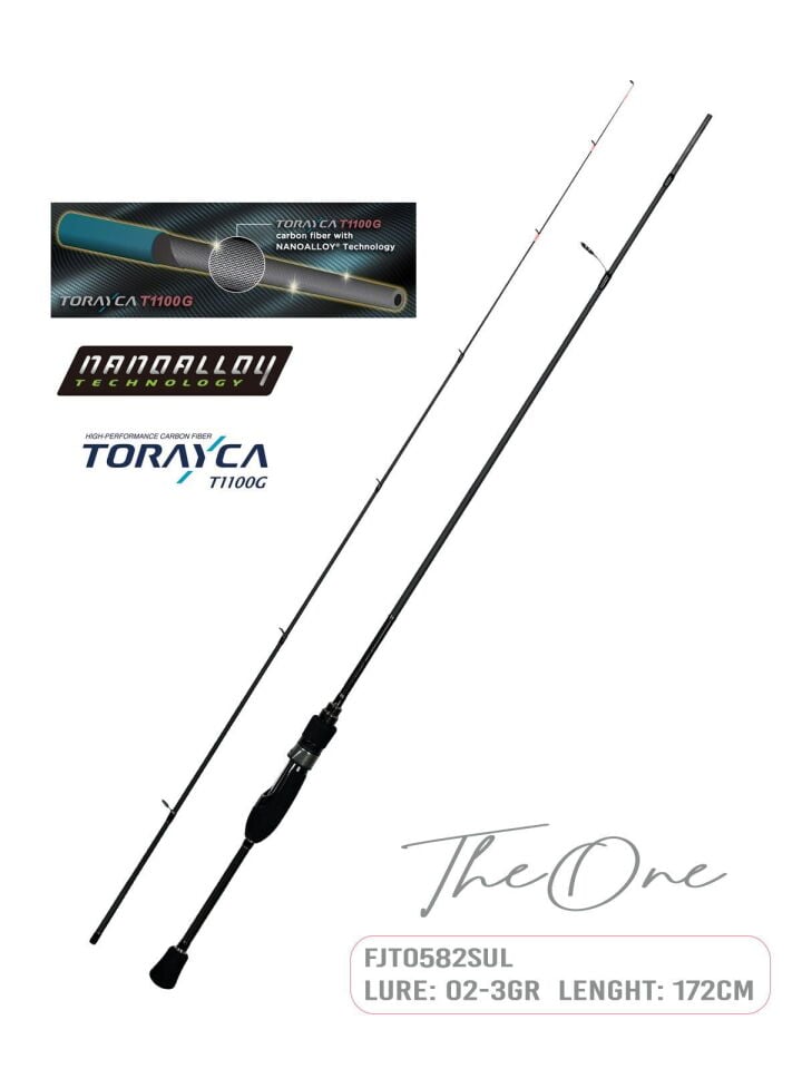 Fujin TheOne 172cm 02-3gr LRF Kamışı 582SUL