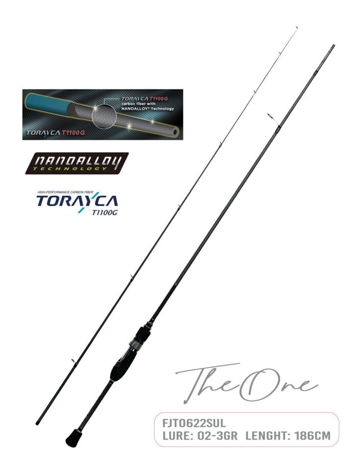 Fujin TheOne 186cm 02-3gr LRF Kamışı 622SUL