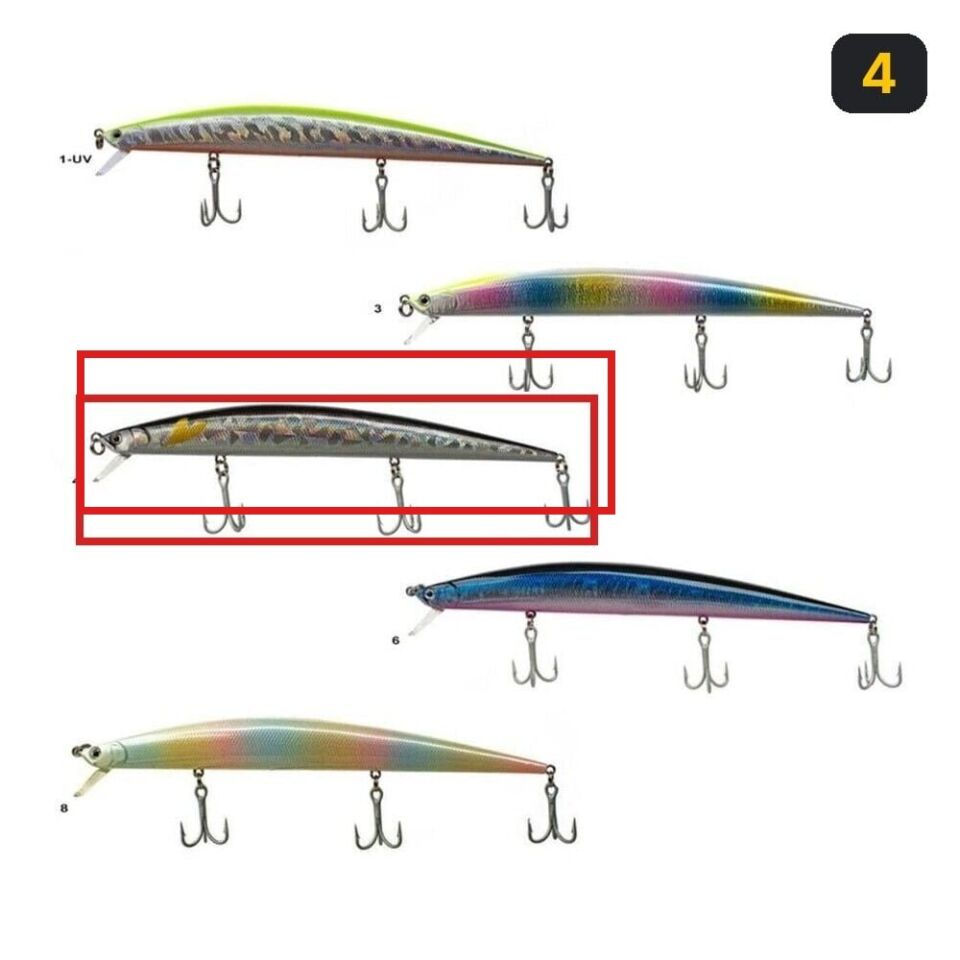 Ryuji Garpen Sinking 175mm 24.5gr Hard Bait 4
