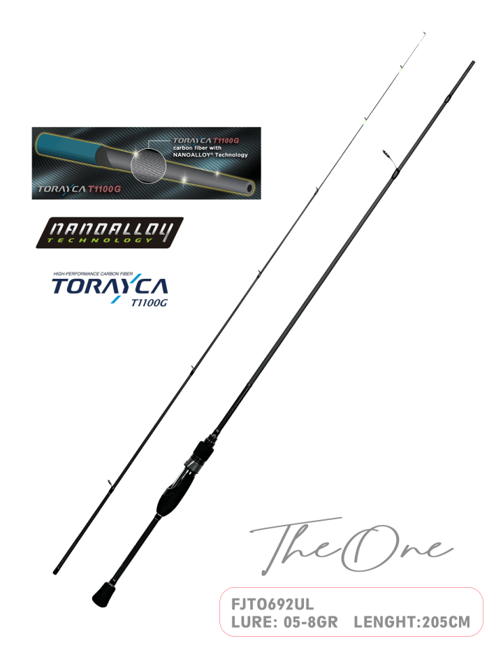 Fujin TheOne 205cm 05-8gr LRF Kamışı 692UL