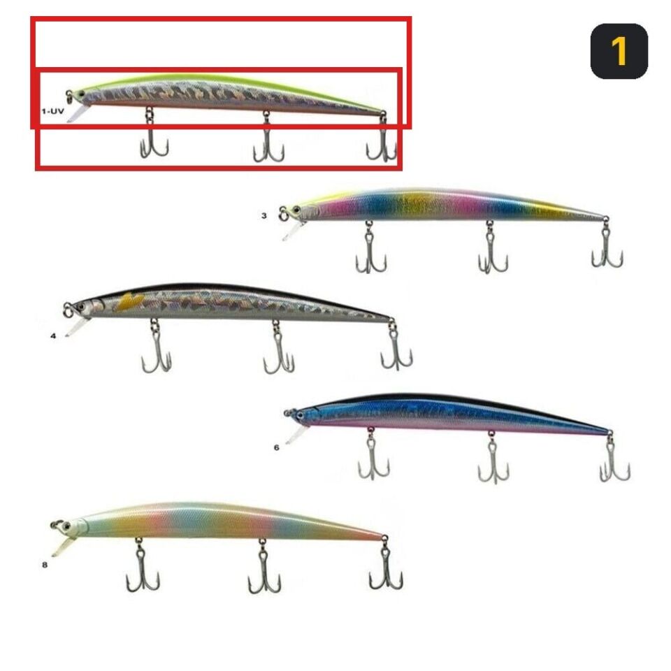 Ryuji Garpen Sinking 175mm 24.5gr Hard Bait 1