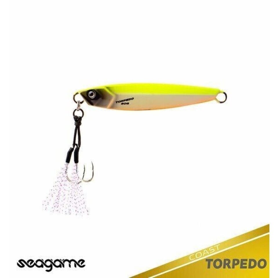 Seagame Torpedo Coast 60g Metal Yem 037 Lemon