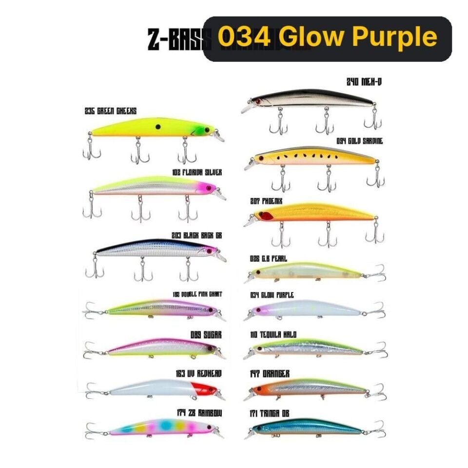 Fujin Z-Bass Minnow 125F 21gr Maket Balık