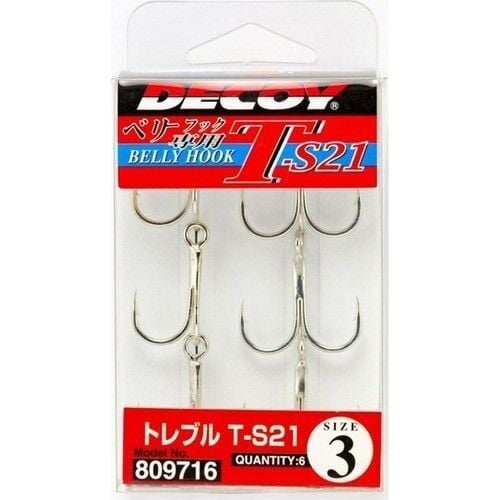 Decoy T-S21 Belly Hook Üçlü İğne
