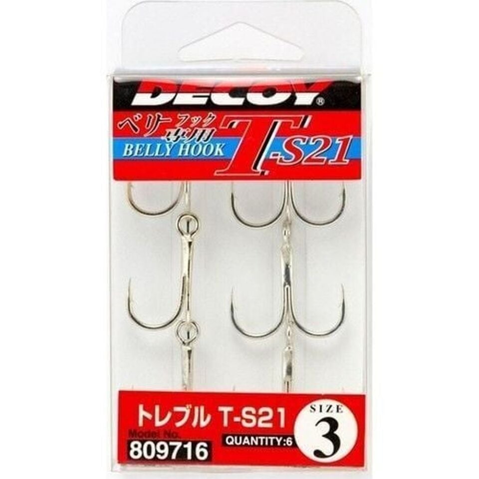 Decoy T-S21 Belly Hook Üçlü İğne