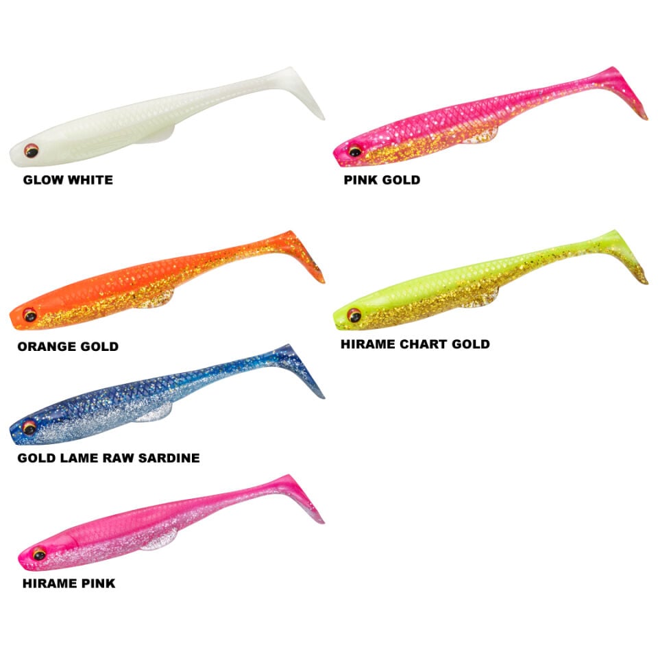 Daiwa FJ Duckfin Shad 9cm (7 ad) Silikon Yem