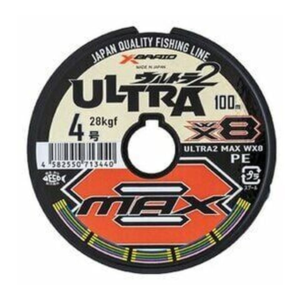 YGK X049 Ultra 2 Max PE WX8 300M Multicolor İp Misina 1 PE 0.16mm 8.8KG