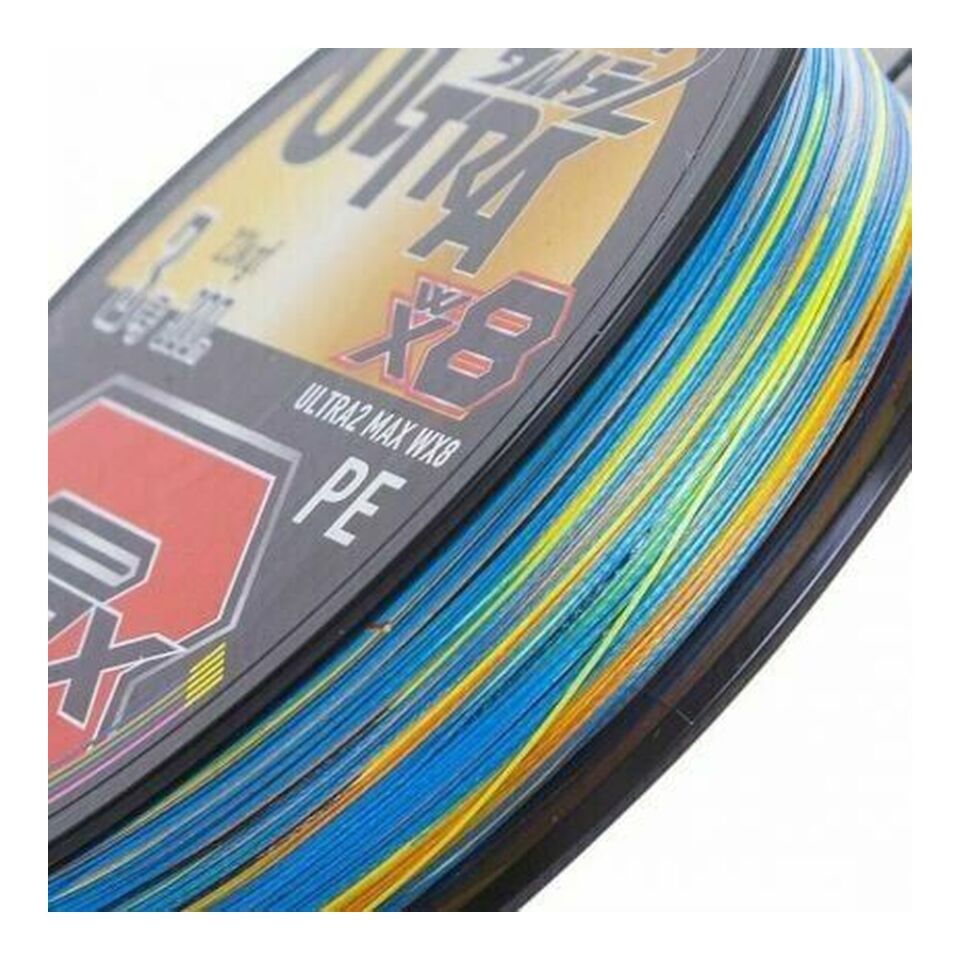 YGK X049 Ultra 2 Max PE WX8 300M Multicolor İp Misina 1.5 PE 0.20mm 13KG