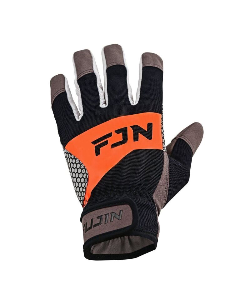 Fujin Pro Angler Trolling Gloves Black M/L