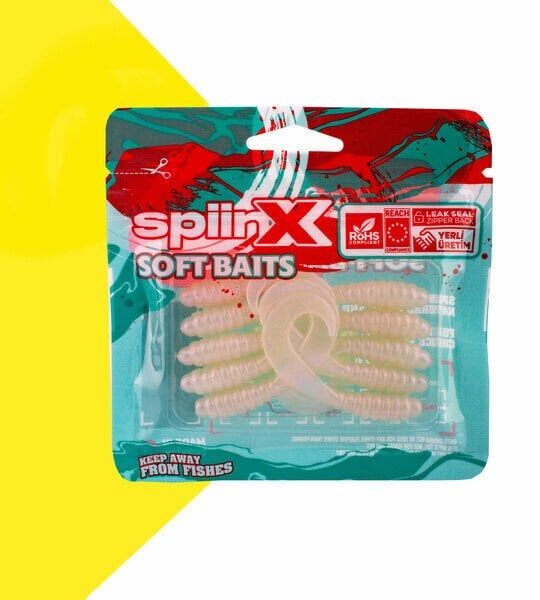 Spiinx Crazy Tail Kuyruk 7.5cm 10P Silikon Yem