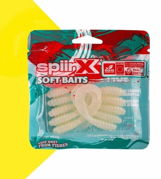 Spiinx Crazy Tail Kuyruk 7.5cm 10P Silikon Yem