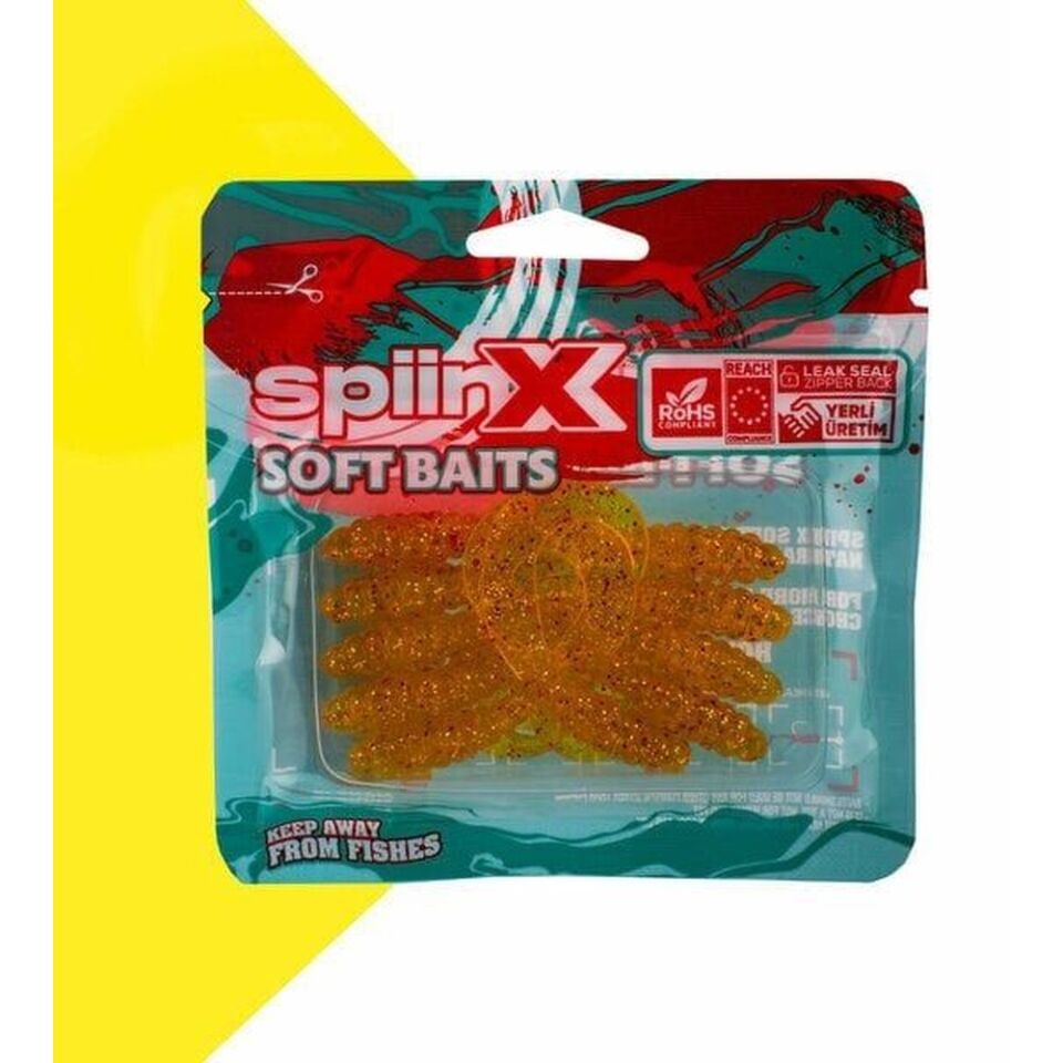 Spiinx Crazy Tail Kuyruk 7.5cm 10P Silikon Yem