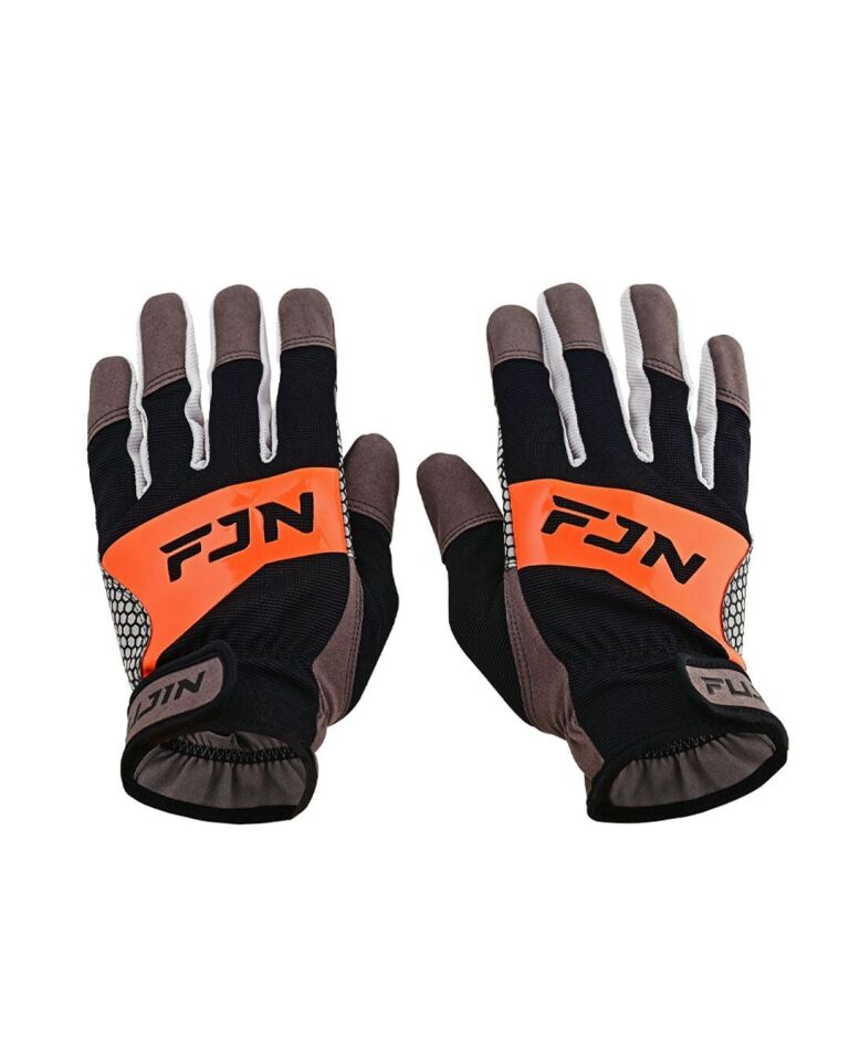 Fujin Pro Angler Trolling Gloves Black L/XL