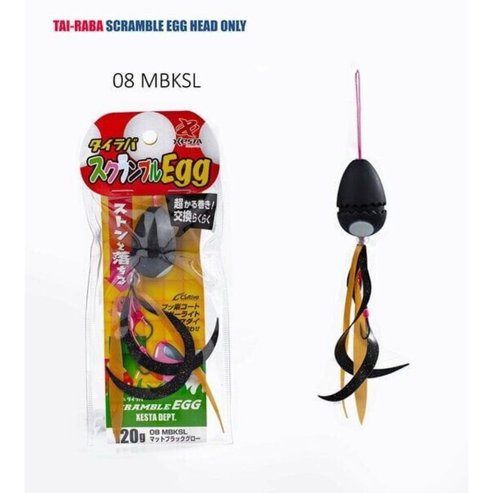 Xesta Tai-Raba Scramble Egg 80G Tai Rubber Yem