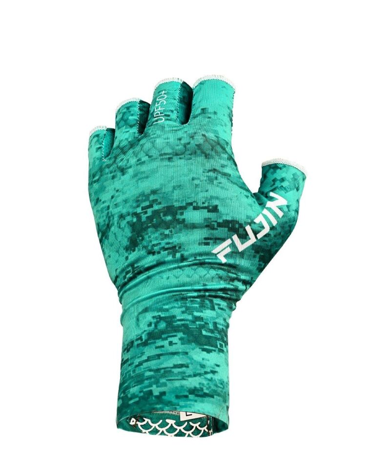 Fujin Pro Angler Summer Gloves Green M/L