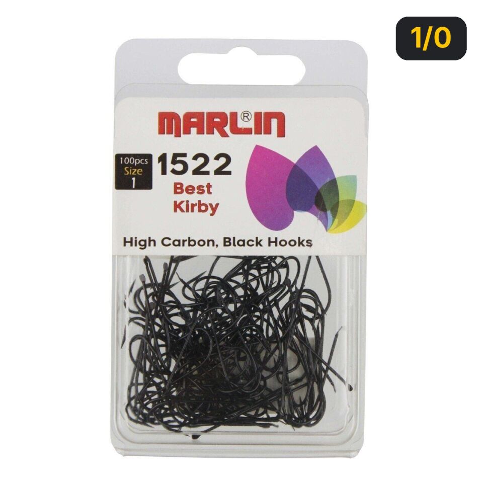 Marlin 1522 Siyah Olta İğnesi 1/0