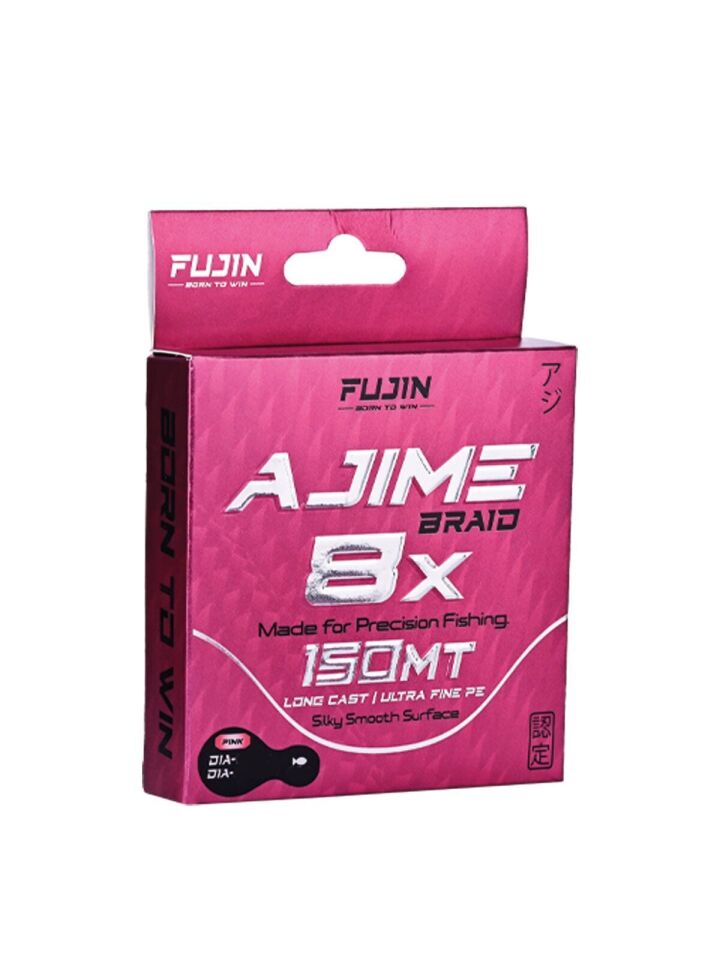 Fujin Ajime Braid 8x 150mt Pink İp Misina 0,08 mm
