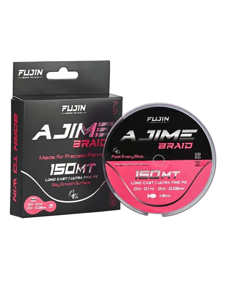 Fujin Ajime Braid 4x 150mt Pink İp Misina