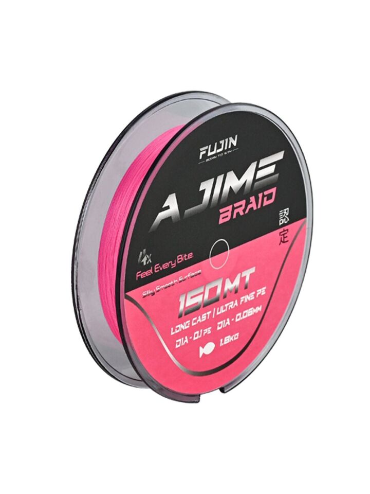 Fujin Ajime Braid 4x 150mt Pink İp Misina