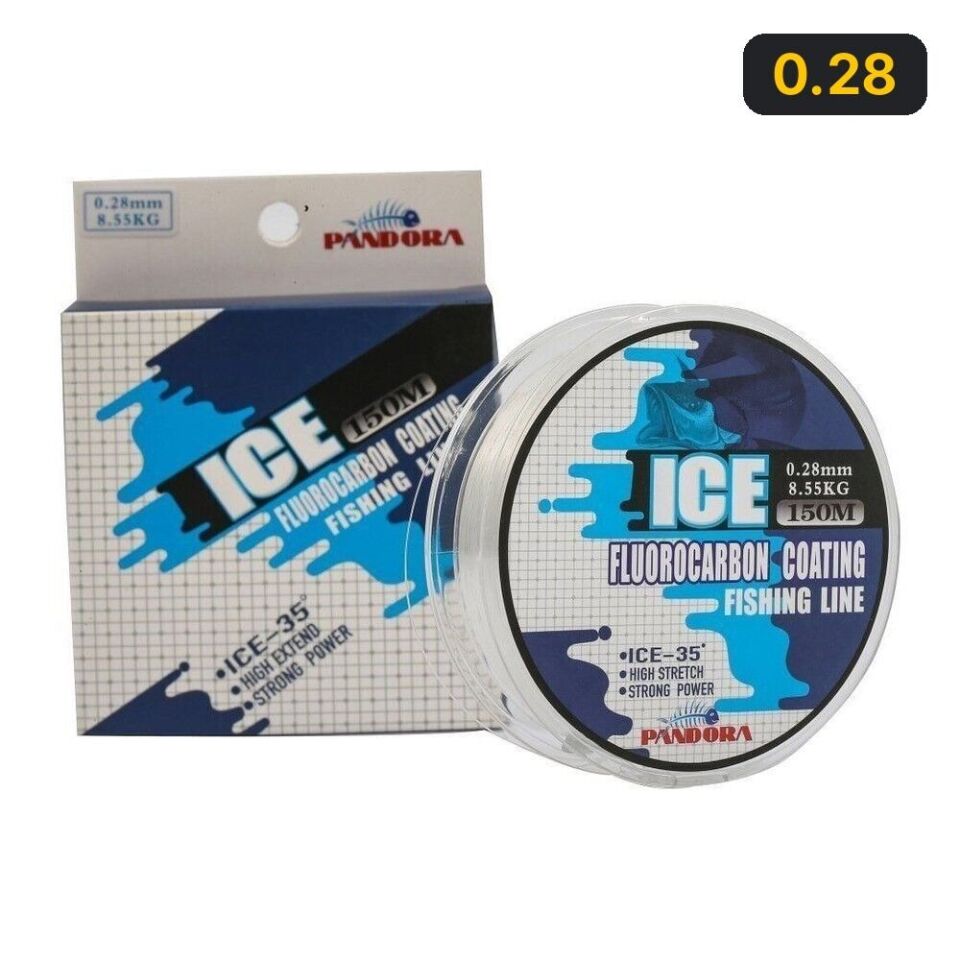 Pandora Ice 150MT Fluorocarbon Coating   Misina 0.28
