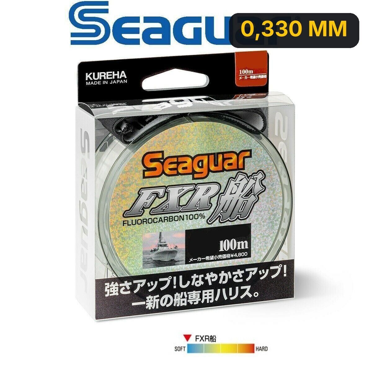 Seaguar FXR Fune %100 Fluoro Carbon Misina 100mt 0,330 MM