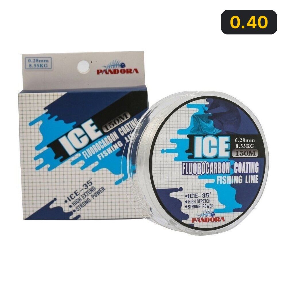 Pandora Ice 150MT Fluorocarbon Coating   Misina 0.40