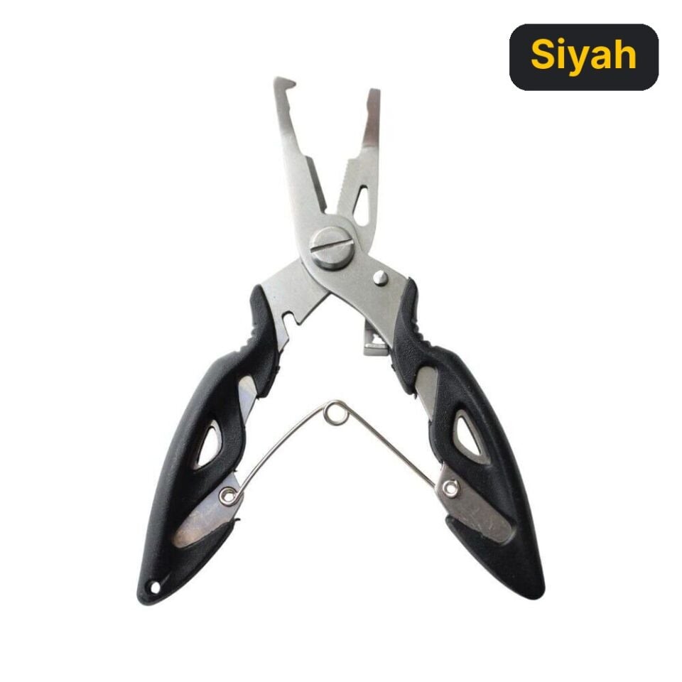 Sea Horse Çok Amaçlı Balıkçı Pensesi Siyah