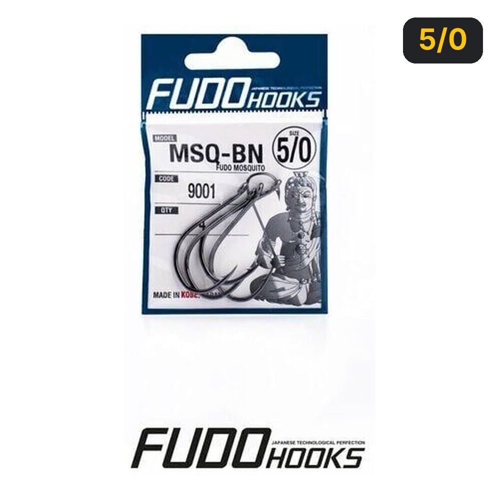 Fudo 9001 Mosquito Black Nikel Olta İğnesi 5/0