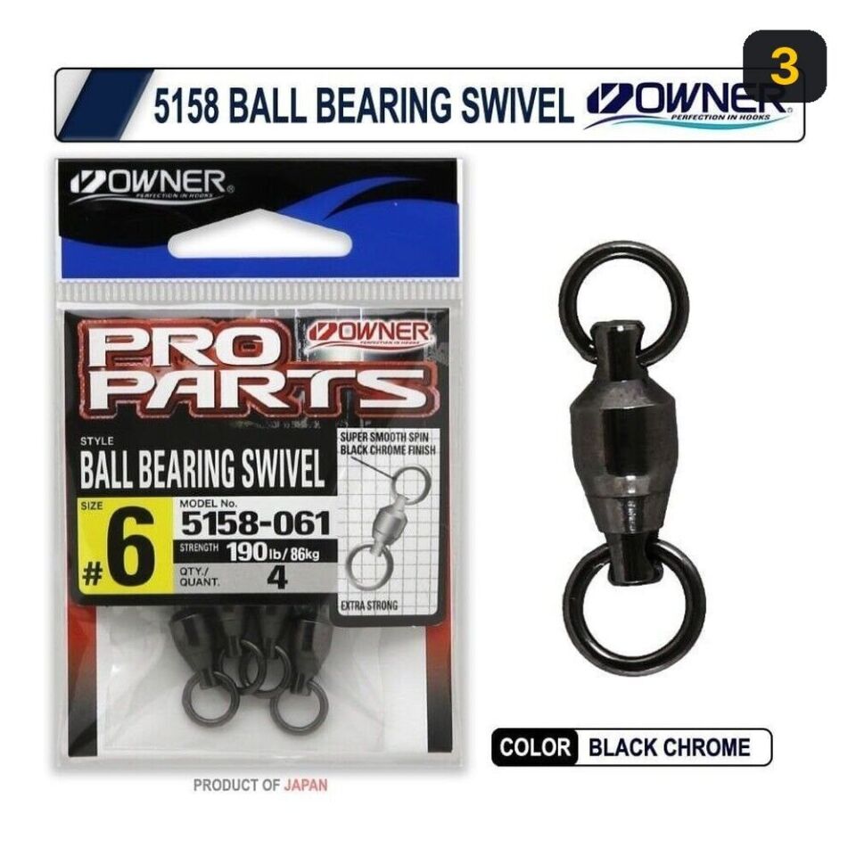 Owner 5158 Hyper Ball Bearing Fırdöndü 3