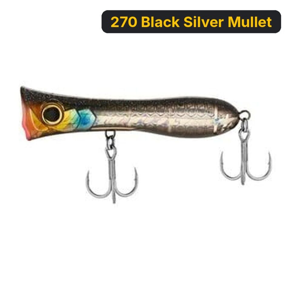 Fujin Big Mama 12cm 31gr Maket Balık 270 Black Silver Mullet