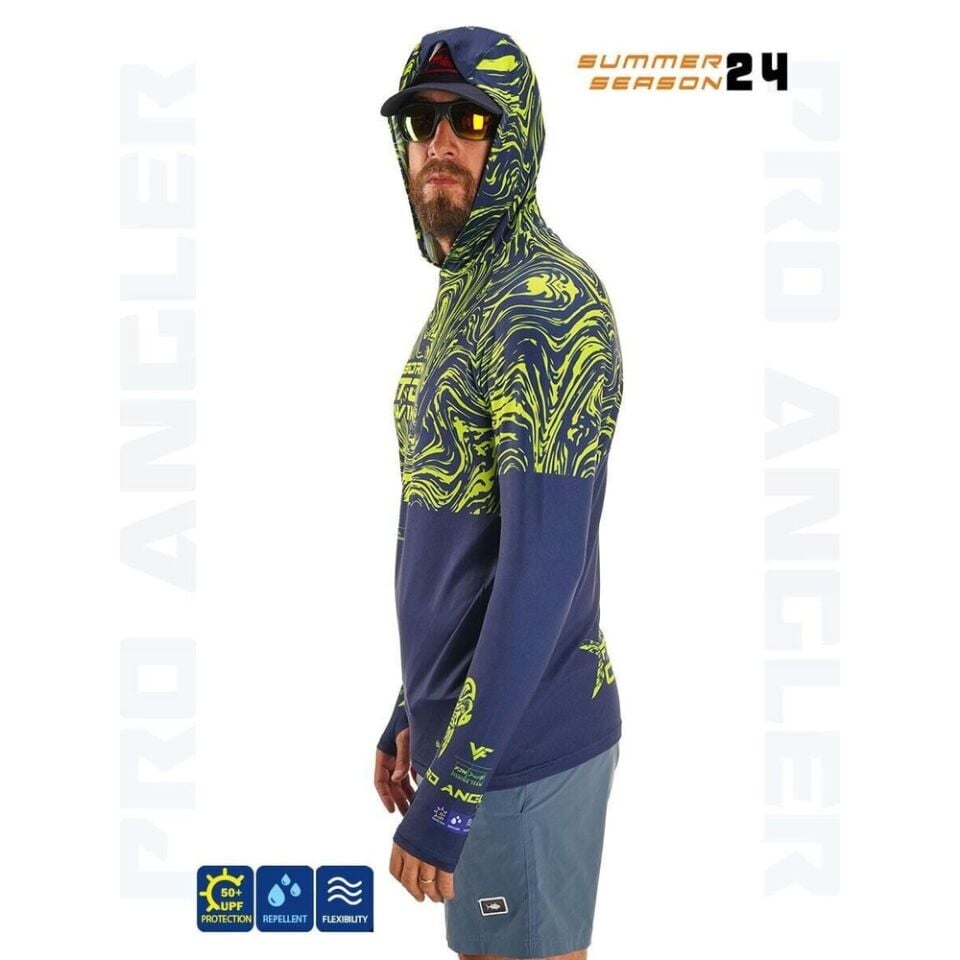 Fujin Pro Angler S24 Hooded Izohips Green