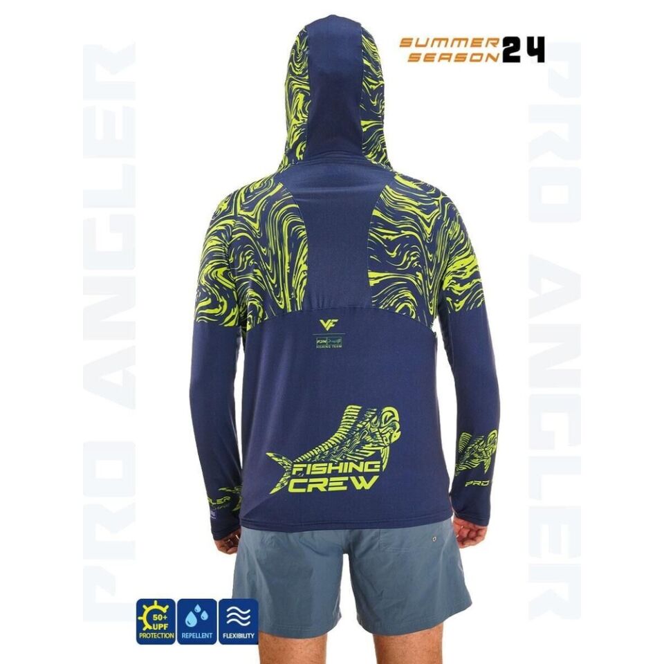 Fujin Pro Angler S24 Hooded Izohips Green