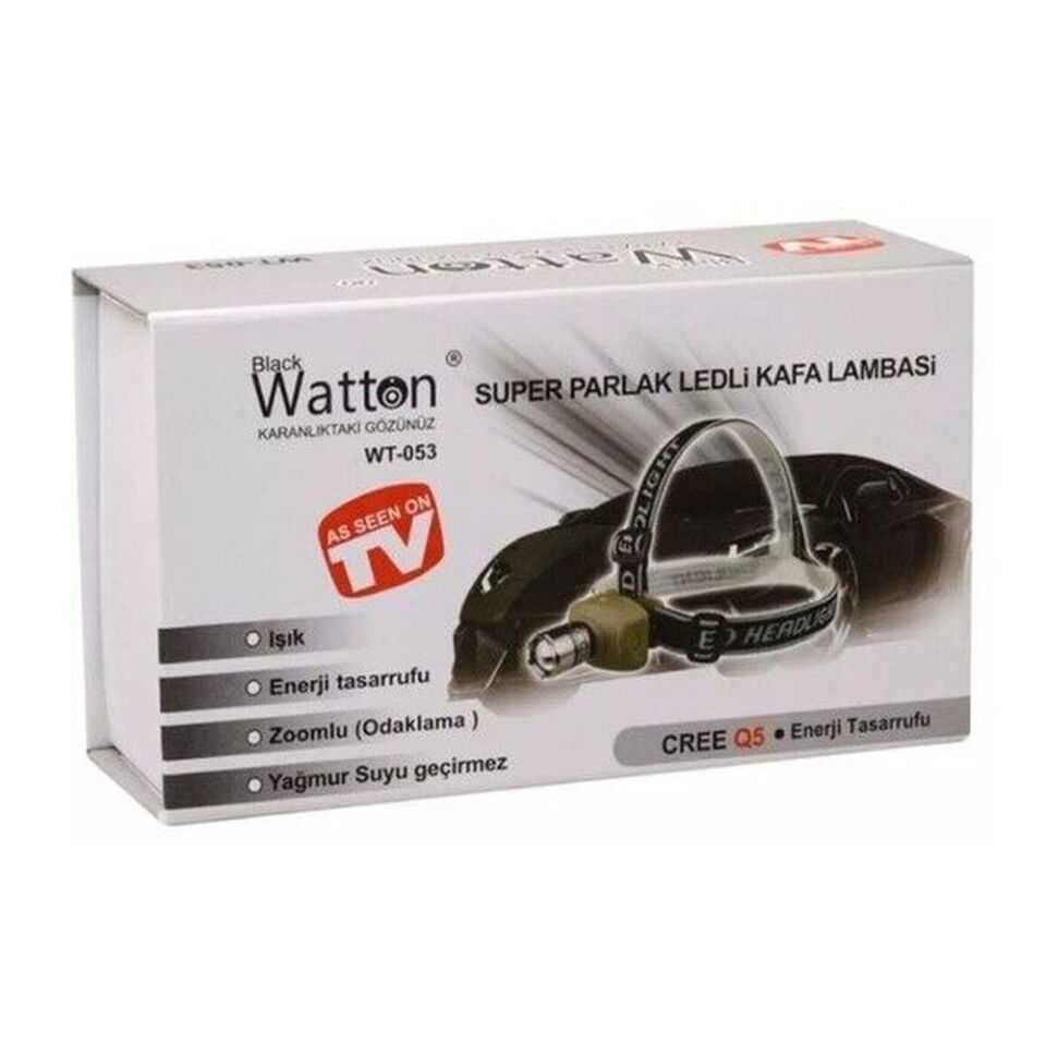 Watton Uzun Menzilli Zoomlu Kafa Feneri WT-053