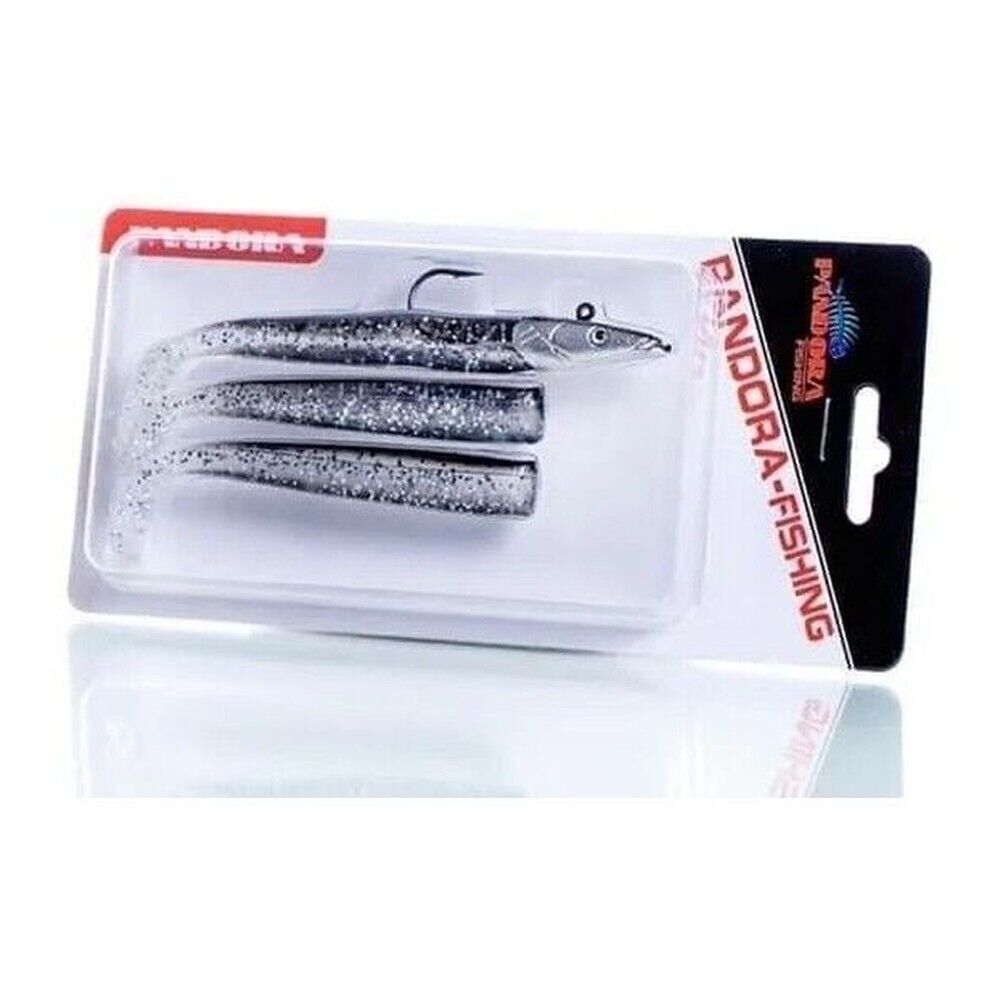 Pandora Sandel 10 Cm 14 G Silikon Yem BLACK/SILVERBODY