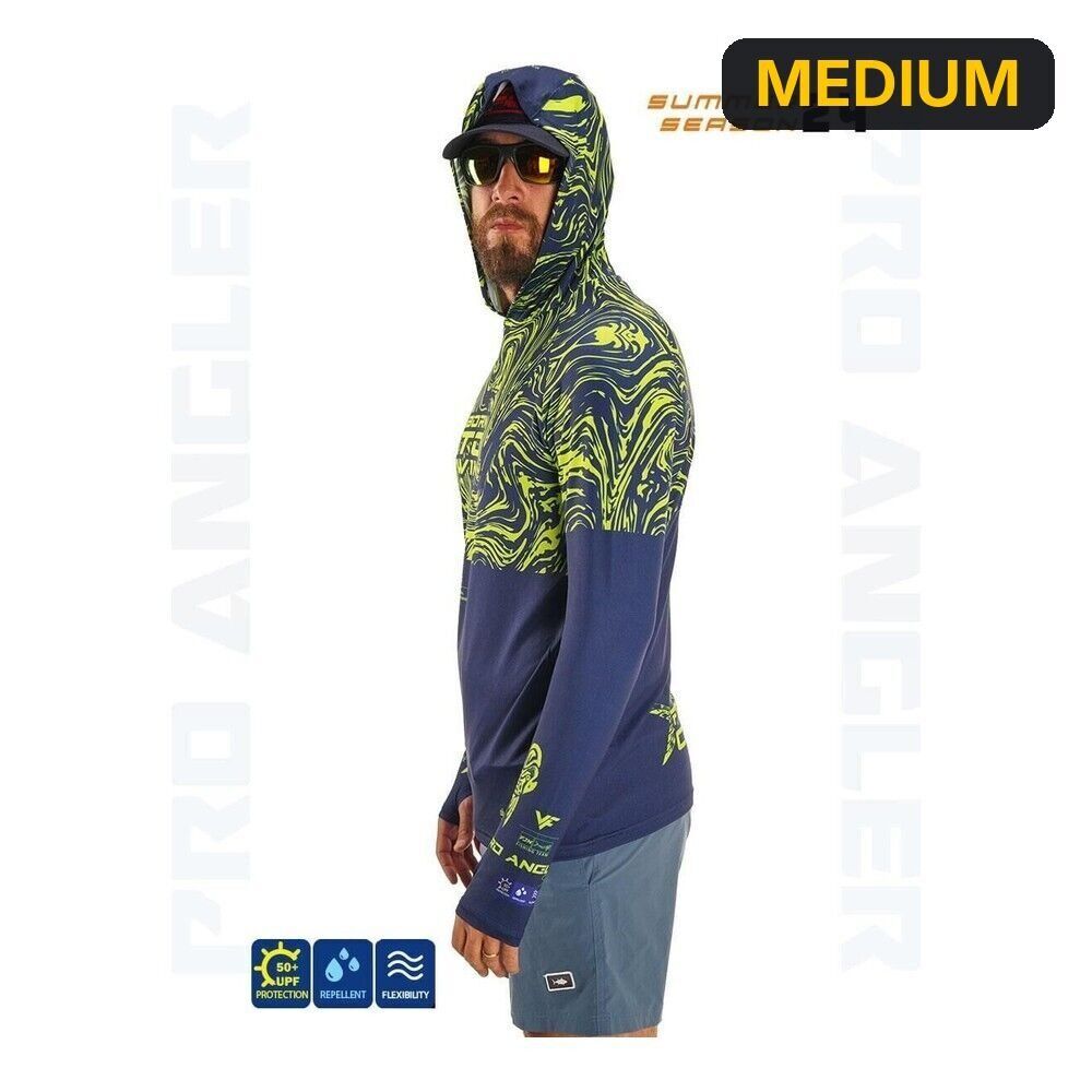 Fujin Pro Angler S24 Hooded Izohips Green MEDIUM