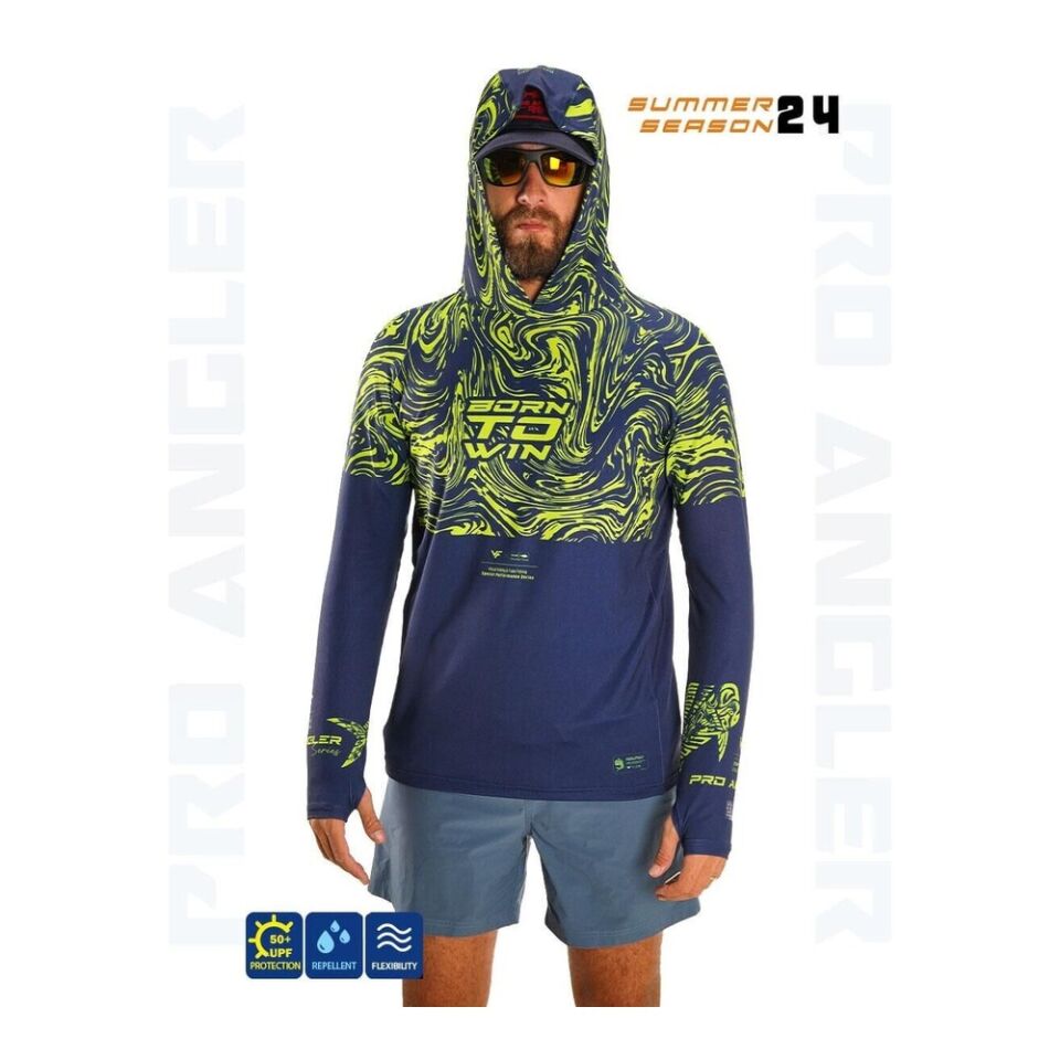 Fujin Pro Angler S24 Hooded Izohips Green XLARGE