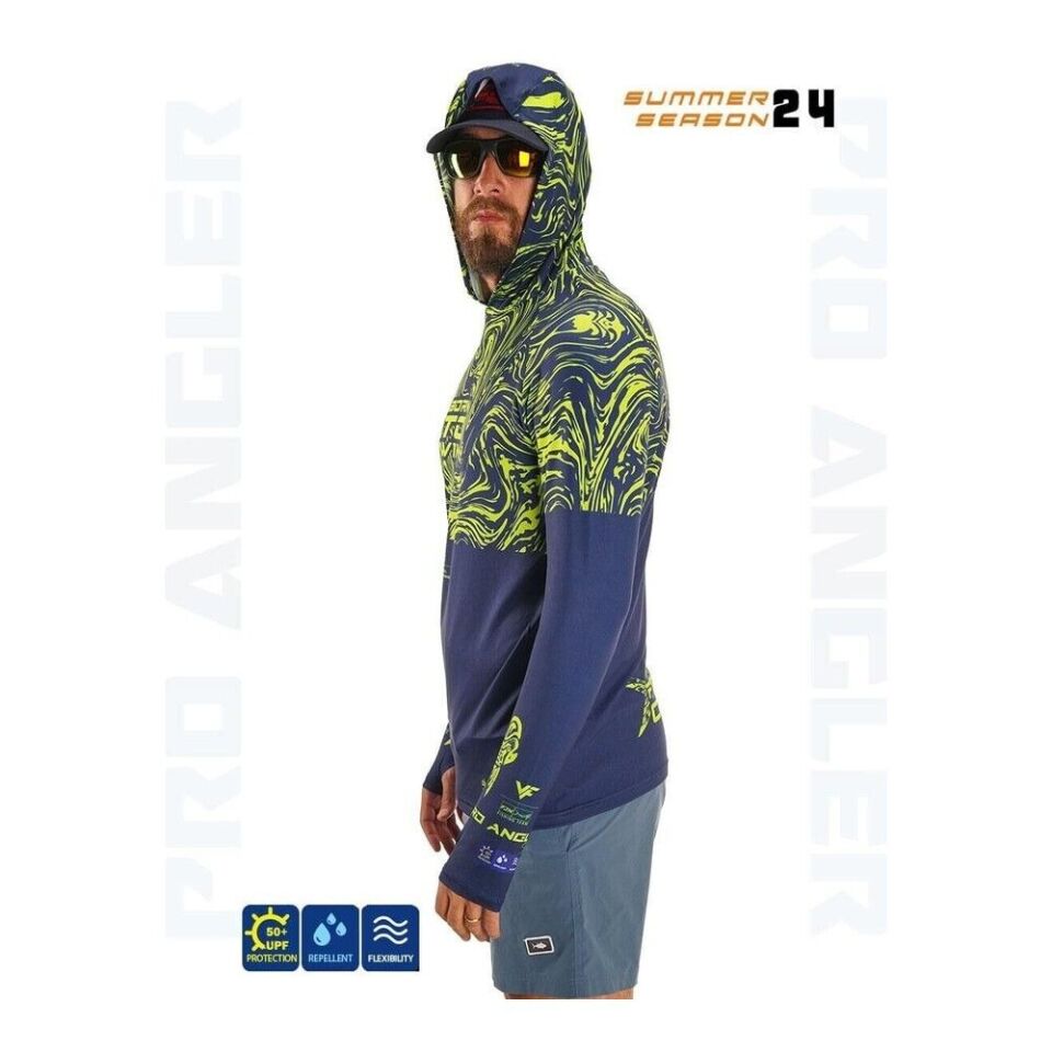 Fujin Pro Angler S24 Hooded Izohips Green XLARGE