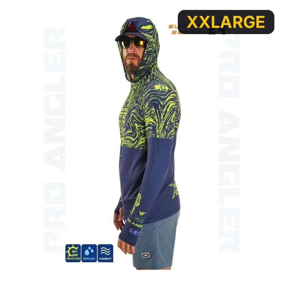 Fujin Pro Angler S24 Hooded Izohips Green XXLARGE