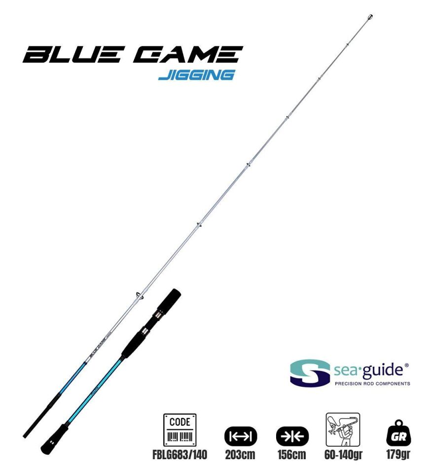 Fujin BlueGame Jigging 203cm 60-140gr Jig Kamışı